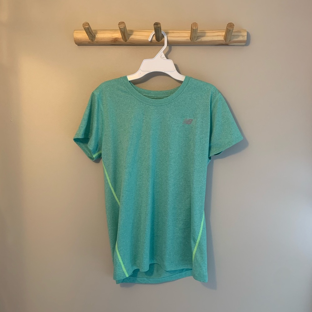 Women’s Aqua New Balance Shirt